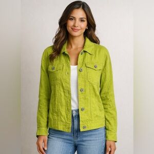 Jones & Co 100% Linen Jacket
European Flax | Size M | Like New